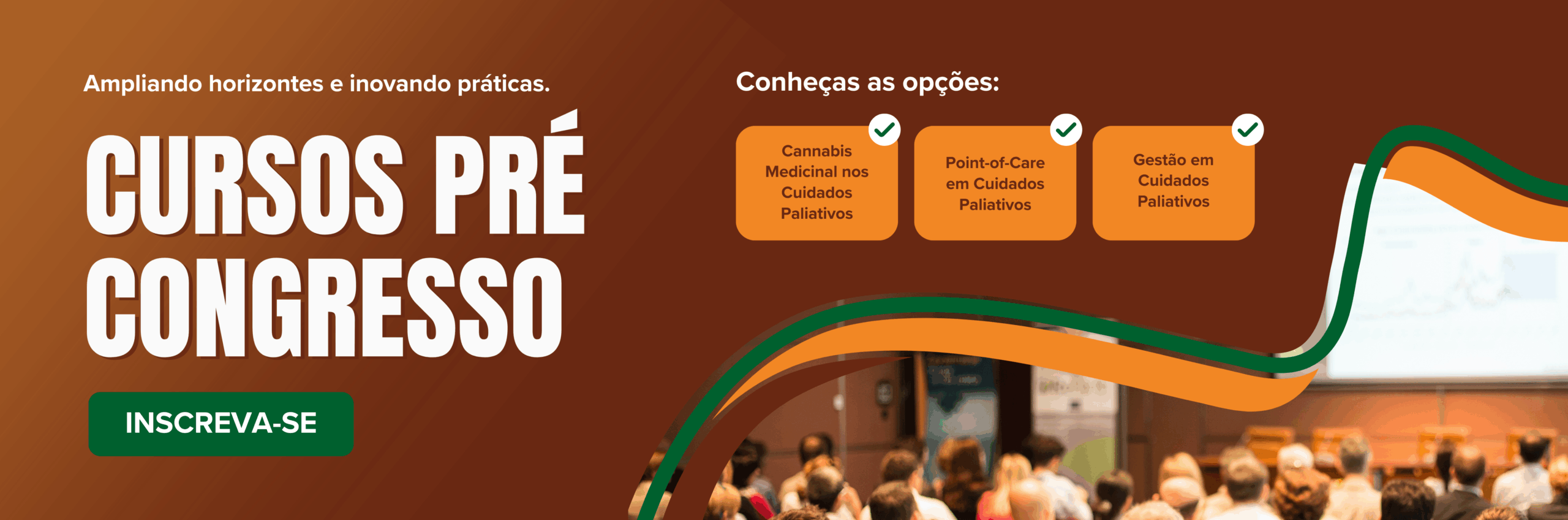 Cursos pré-congresso
